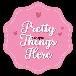 30 Pretty Things Here Envelope Seals Labels Stickers Small Business Party Favors
